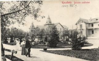 Keszthely, Balaton szállodák; Sujánszky József kiadása