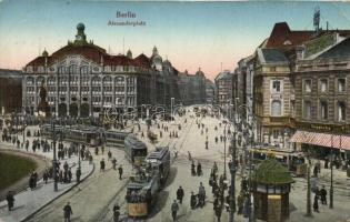 Berlin, Alexanderplatz / square, tram (EK)