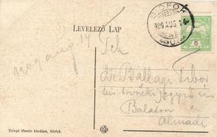 Siófok, Parti sétány; Telepi tőzsde kiadása (EK)