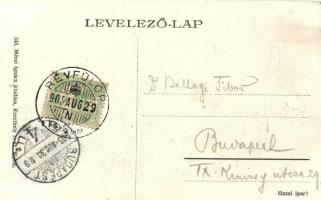 Révfülöp, Hajókikötő; Mérei Ignácz kiadása (EK)