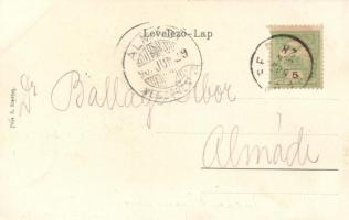 Balatonkenese, Hajóhíd; Pósa Endre kiadása