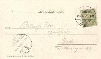 Vác, Duna-part; kiadja Rosenbaum J. Henrik