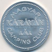 1977. "Magyar Karaván Camping Club / OTP - Világtakarékossági nap" Al emlékérem (32mm) T:2