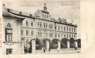 Kaposvár, Állami Főgimnázium; Szabó Lipót kiadása