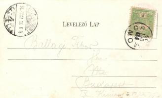 Monor, Kossuth tér, takarékpénztár