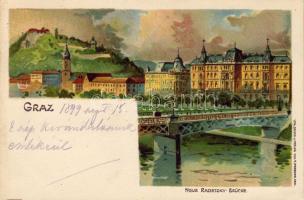 1899 Graz Litho