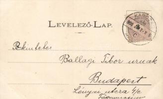 Karcag, Társaskör, takarékpénztár, gyógyszertár