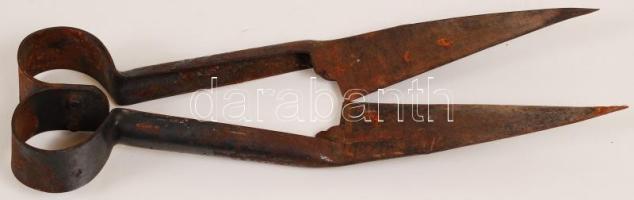 Régi birkanyíró olló / vintage sheep shaving scissors