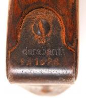 Nagany hatástalanított katonai fegyver szuronnyal. Komplett 7,62 kaliber. Bőrtokkal / Russian milita...