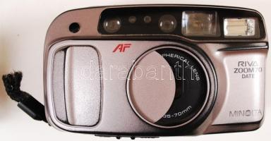 2 db analóg fényképezőgép Minolta RIUH 200M és Canon Prima Super 105