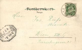 Elvebakken, Art Nouveau floral