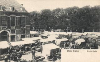 The Hague, Den Haag; Groote Markt / market place