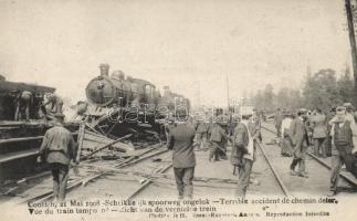 1908 Kontich, Contich; Railroad accident