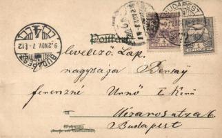 Berlin, Leipzigerstrasse, Warenhaus Hermann Tietz / Tietz department store, litho