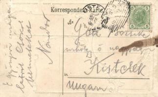 Linz, Pöstlingberg, church, Emb. litho