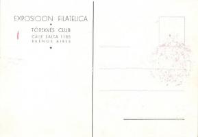 1940 I. Argentin-Magyar bélyegkiállítás a 100 éves levélbélyeg emlékére / Hungarian-Argentinian phil...