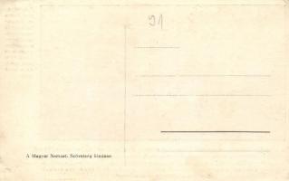 Kiszombor és Szőreg közötti félméter széles szerb határ; a Magyar Nemzeti Szövetség irredenta kiadás...