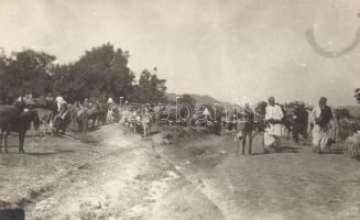 Albanian vendors, folklore, photo, Albán árusok