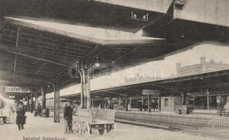 Chernyakhovsk, Insterburg; Bahnhof / railway station
