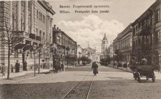 Vilnius, Wilna; Prospekt Szto Jerski / boulevard