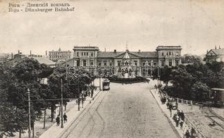 Riga, Dünaburger Bahnhof / railway station