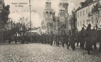 Vilnius, Wilna; entry of the German troops