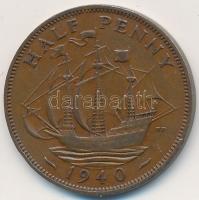 Nagy-Britannia 1940. 1/2p T:2-
Great Britain 1940. 1/2 Penny C:VF