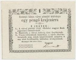 Rozsnyó 1849. 1Kr T:I-