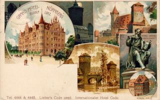 Nürnberg mit Hotel Litho