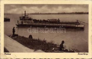 Mohács, Dunai komp, Fridrich Oszkár kiadása (fa)