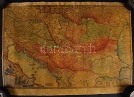 XX. sz. eleje: Régi Magyarország térkép pauszra készített másolata / Vintage copy of a vintage map