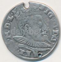 Lengyel Királyság / Vilnius 1596. 3Gr Ag "III. Zsigmond" (2.29g) T:3 ly.
Poland / Vilnius ...