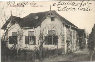 Balatonföldvár, Strassner-villa