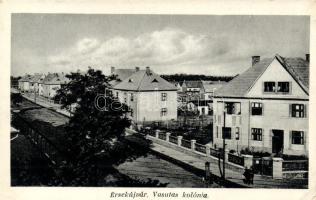 Érsekújvár, Vasutas kolónia / railroader colony