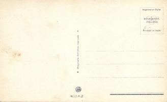 Italian art postcard, kiss s: Bompard