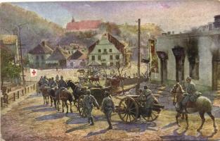 WWI, entry of the Kasimierz troops