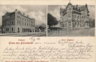 Blaubeuren mit Bahnhof