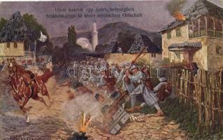 Street battles in Serbia, WWI s: F. Höllerer (fl)