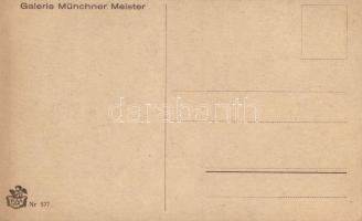 'Da hat er mich geküsst' erotic postcard, Galerie Münchner Meister s: Toby