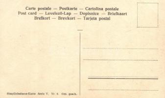 Ball scene; Simplicissimus-Karte Serie V. Nr. 6. s: Reznicek