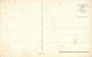 Italian art postcard 'love war' s: Busi