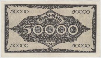 Német Birodalom / Weimari Köztársaság / Köln 1923. 50.000M T:III
Germany / Weimar Republic / Köln 19...