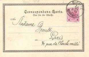 1898 Bielsko, Bielitz, Theater / theatre