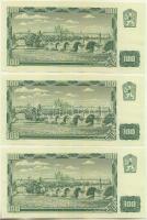 Csehszlovákia 1961. 100K (5x) sorszámkövető T:I
Czechoslovakia 1961. 100 Korun (5x) sequential seria...