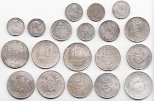 1896KB 1K Ag "Millenium" (3x) + 1926. 1P Ag + 1929. 2P Ag "Madonna" + 1930. 5P A...