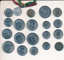 20db klf német mini pénz T:vegyes
Germany 20pcs of different mini coins T:mixed