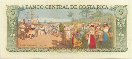 Costa Rica 1989. 5C T:I
Costa Rica 1989. 5 Colones C:UNC