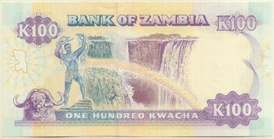 Zambia 1991. 100K T:I
Zambia 1991. 100 Kwacha C:UNC