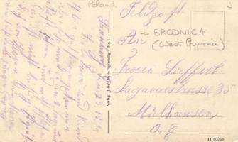 Brodnica, Strasburg in Westpreußen; Marktplatz / market place