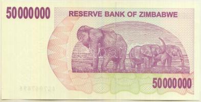 Zimbabwe 2008. 50.000.000$ T:I
Zimbabwe 2008. 50.000.000 Dollars C:UNC